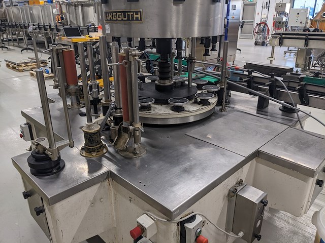 Natlijm etiketeer machine, langguth, e55 - 3/10, wit, 1986 - afbeelding 17 van  22