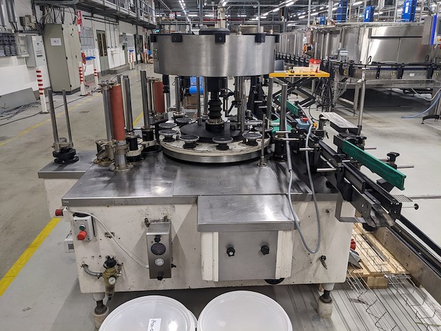 Natlijm etiketeer machine, langguth, e55 - 3/10, wit, 1986 - afbeelding 18 van  22