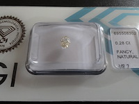 Natural diamond | 0.28ct ( igi gecertificeerd ) - afbeelding 2 van  8