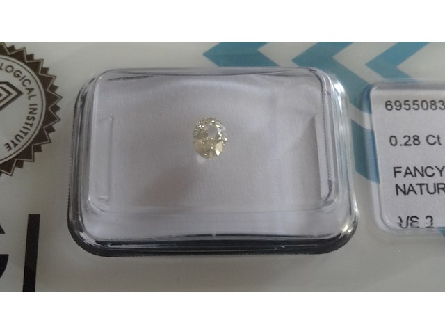 Natural diamond | 0.28ct ( igi gecertificeerd ) - afbeelding 4 van  8