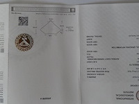 Natural diamond | 0.36ct ( igi gecertificeerd ) - afbeelding 3 van  5