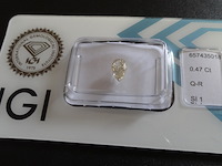 Natural diamond | 0.47ct ( igi gecertificeerd ) - afbeelding 2 van  8