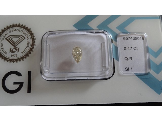 Natural diamond | 0.47ct ( igi gecertificeerd ) - afbeelding 4 van  8