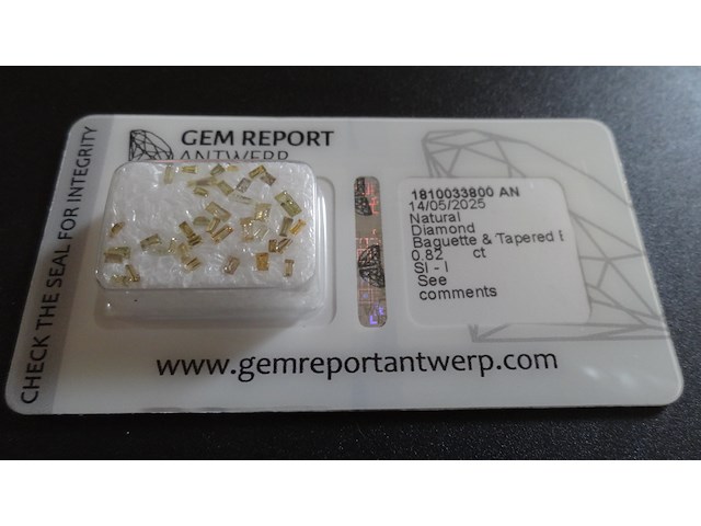 Natural diamond | 0.82ct - afbeelding 2 van  6