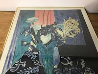 Nature morte aux iris, arums et mimosas - afbeelding 4 van  7
