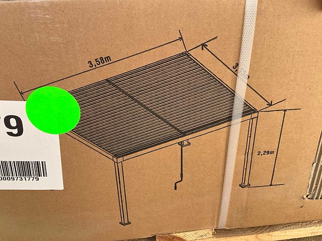 Naturial clima pergola - afbeelding 4 van  5
