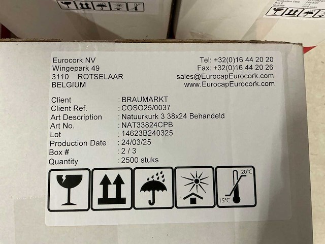 Natuurkurk 3 38x24 behandeld (2500x) - afbeelding 4 van  5