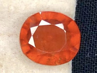 Natuurlijk granaat | 3.80ct, red / orange - afbeelding 1 van  1