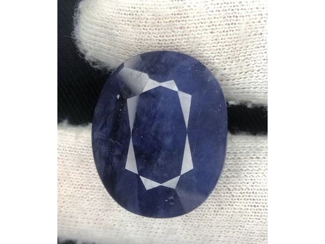 Natuurlijk saffier | 52.95ct, blauw - afbeelding 1 van  1