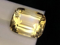 Natuurlijke citrine | 14.10ct, bicolor - afbeelding 1 van  1