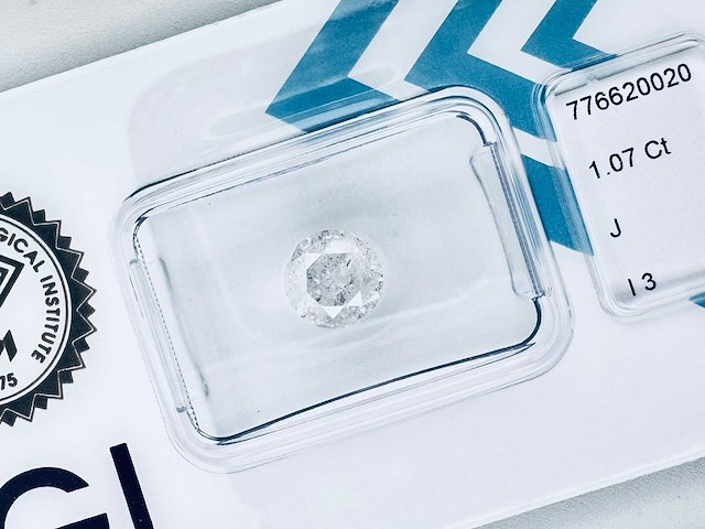 Natuurlijke diamant van 1,07 karaat - afbeelding 4 van  6