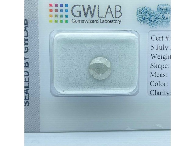Natuurlijke diamant van 1,09 karaat - afbeelding 4 van  5