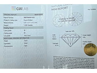 Natuurlijke diamant van 1,20 karaat - afbeelding 2 van  5