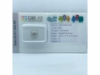 Natuurlijke diamant van 1,20 karaat - afbeelding 3 van  5