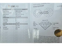 Natuurlijke diamant van 1,23 karaat - afbeelding 1 van  5