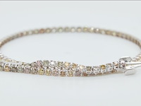 Natuurlijke diamanten – exclusieve 18k witgouden armband – 1.97ct, 2025 - afbeelding 4 van  7