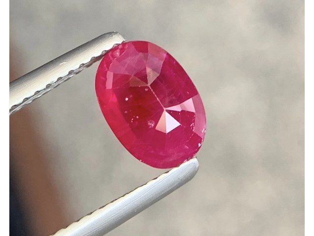 Natuurlijke robijn - burma (myanmar) | 1.63ct, roze / rood - afbeelding 2 van  4