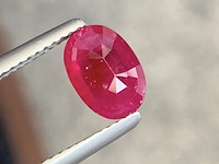 Natuurlijke robijn - burma (myanmar) | 1.63ct, roze / rood - afbeelding 2 van  4