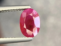Natuurlijke robijn - burma (myanmar) | 1.63ct, roze / rood - afbeelding 3 van  4