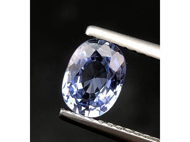 Natuurlijke saffier | 1.00ct, blauw - afbeelding 1 van  1