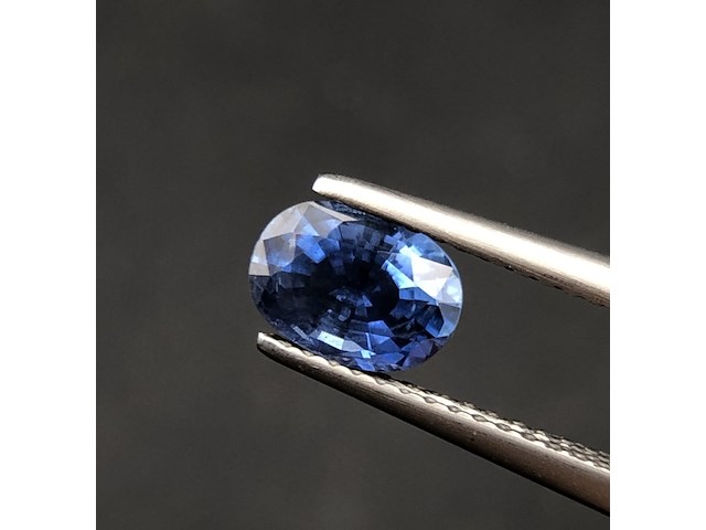 Natuurlijke saffier | 1.05ct, blauw - afbeelding 1 van  1