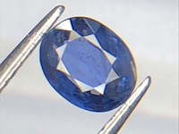 Natuurlijke saffier | 1.05ct, blauw - afbeelding 1 van  1