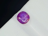 Natuurlijke saffier | 2.10ct, rose paars - afbeelding 1 van  1
