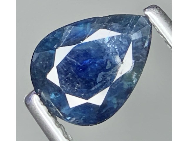 Natuurlijke teal sapphire | 1.68ct, blauw - afbeelding 1 van  1
