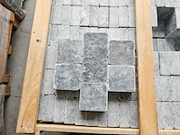 Natuursteen blauwe hardsteen 12x12x5 cm tegel 50,4 m² - afbeelding 2 van  6