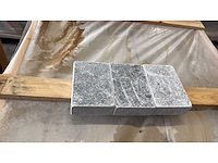 Natuursteen blauwe hardsteen 12x18x5 cm tegel 54 m² - afbeelding 8 van  10
