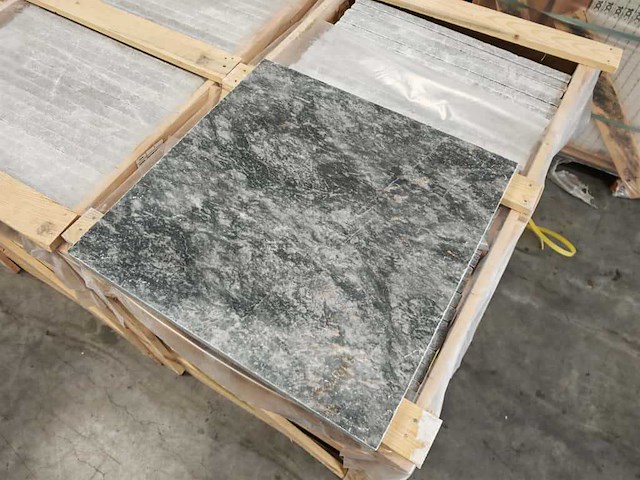 Natuursteen blauwe hardsteen 60x60x3 cm tegel 45,36 m² - afbeelding 4 van  6