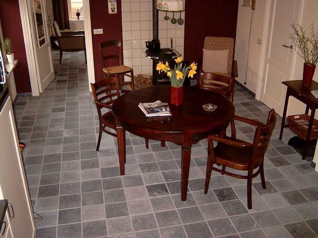 Natuursteen blauwe hardsteen gezoet 20x20x2 cm tegel 67,2 m² - afbeelding 3 van  4