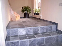 Natuursteen blauwe hardsteen gezoet 20x20x2 cm tegel 67,2 m² - afbeelding 2 van  4