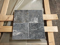 Natuursteen blauwe hardsteen honed 20x20x3 cm tegel 75,6 m² - afbeelding 1 van  11