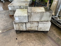 Natuursteen blok graniet (5x)