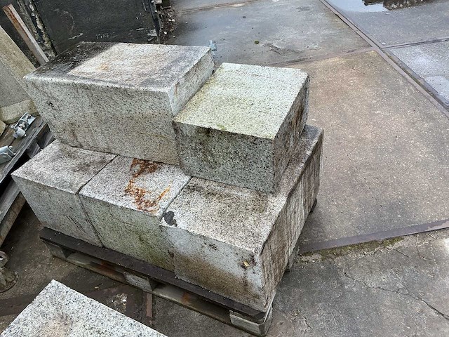 Natuursteen blok graniet (5x) - afbeelding 3 van  4
