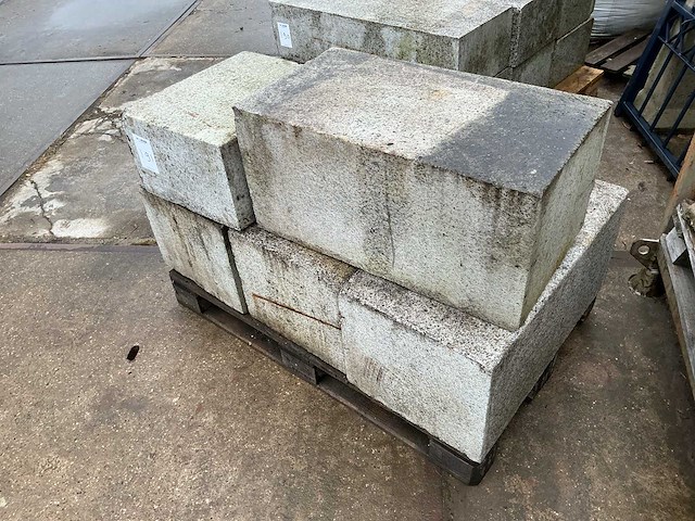 Natuursteen blok graniet (5x) - afbeelding 4 van  4