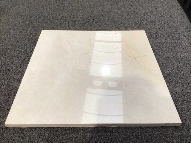 Natuursteen marmer beige gepolijst tegel 60x60x2 cm 108 m² - afbeelding 6 van  7