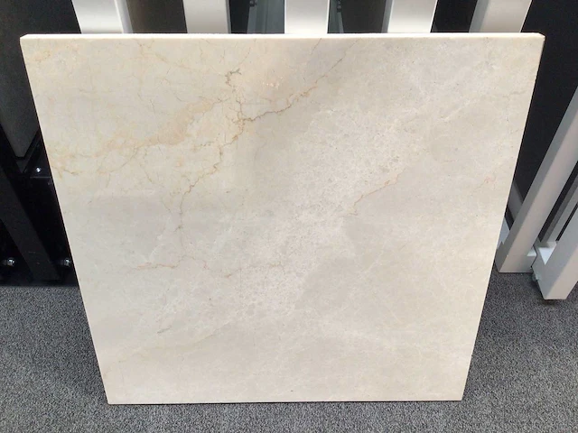 Natuursteen marmer beige gepolijst tegel 60x60x2 cm 108 m² - afbeelding 2 van  7
