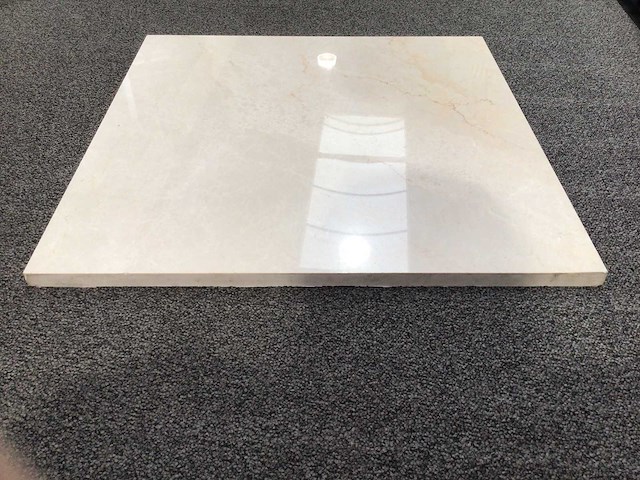 Natuursteen marmer beige gepolijst tegel 60x60x2 cm 54 m² - afbeelding 5 van  7