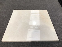 Natuursteen marmer beige gepolijst tegel 60x60x2 cm 54 m² - afbeelding 6 van  7