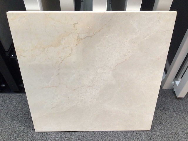 Natuursteen marmer beige gepolijst tegel 60x60x2 cm 54 m² - afbeelding 2 van  7