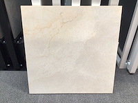 Natuursteen marmer beige gepolijst tegel 60x60x2 cm 54 m² - afbeelding 3 van  7
