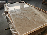 Natuursteen marmer beige gepolijst vloertegel 61x121,9 cm 36,44 m² - afbeelding 3 van  7