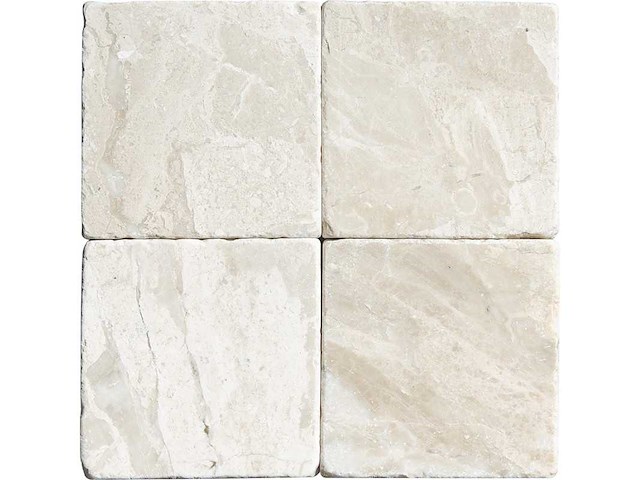 Natuursteen marmer beige mat vloertegel 10x10x1 cm 63 m² - afbeelding 2 van  4