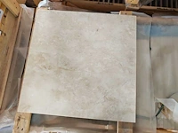 Natuursteen marmer creme gepolijst 61x61x2 cm tegels 83,75 m² - afbeelding 2 van  6