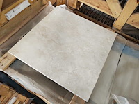 Natuursteen marmer creme gepolijst 61x61x2 cm tegels 83,75 m² - afbeelding 4 van  6
