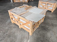 Natuursteen marmer wit honed 45,7x45,7 cm tegel 106,5 m² - afbeelding 4 van  8