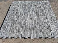 Natuursteen muurbekleding (ca.80m²) - afbeelding 2 van  5