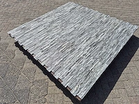 Natuursteen muurbekleding (ca.80m²) - afbeelding 3 van  5